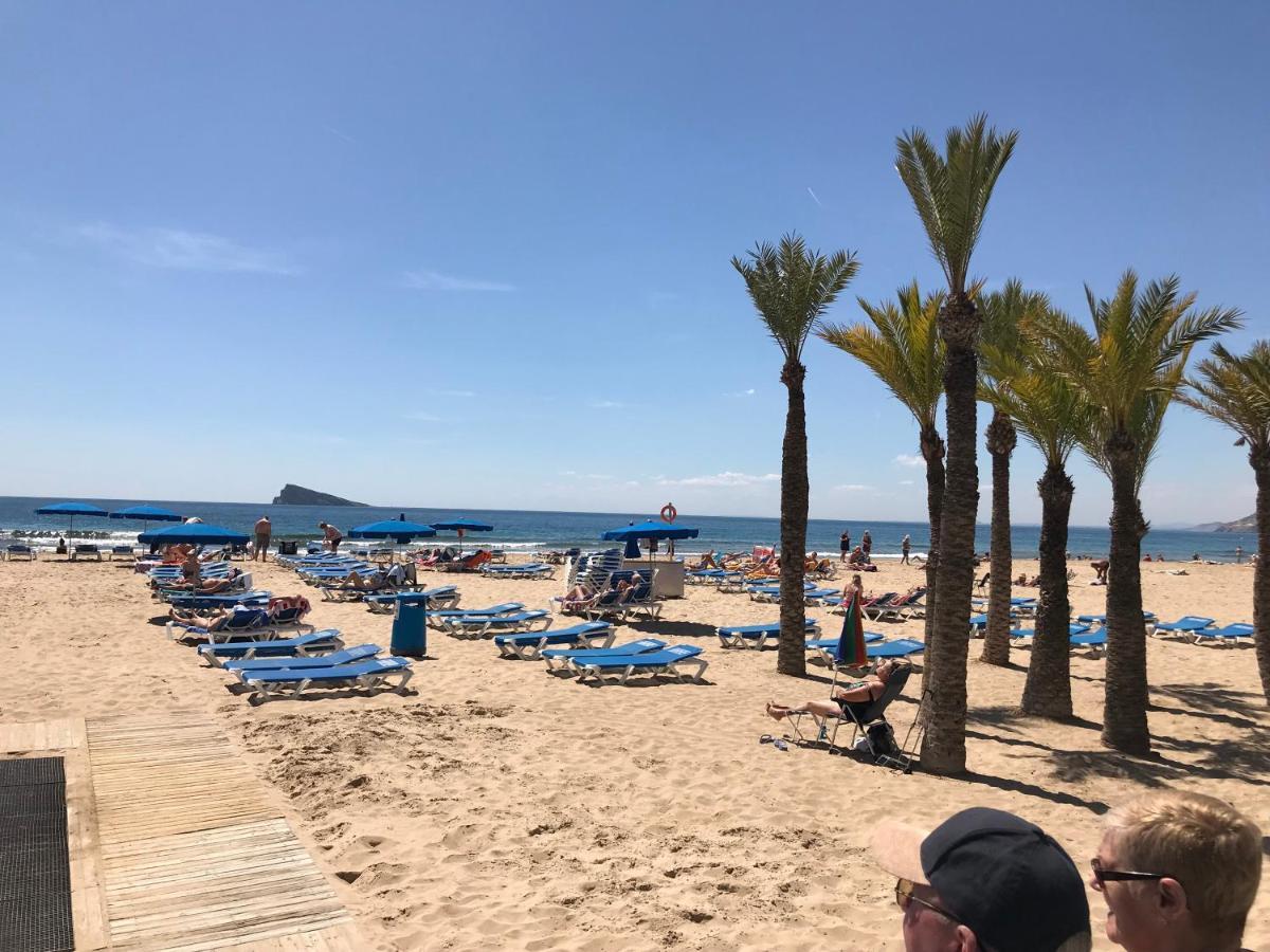 Apartamento Torre Yago Primera Linea Playa Benidorm Con Wi-Fi & Ac Eksteriør bilde